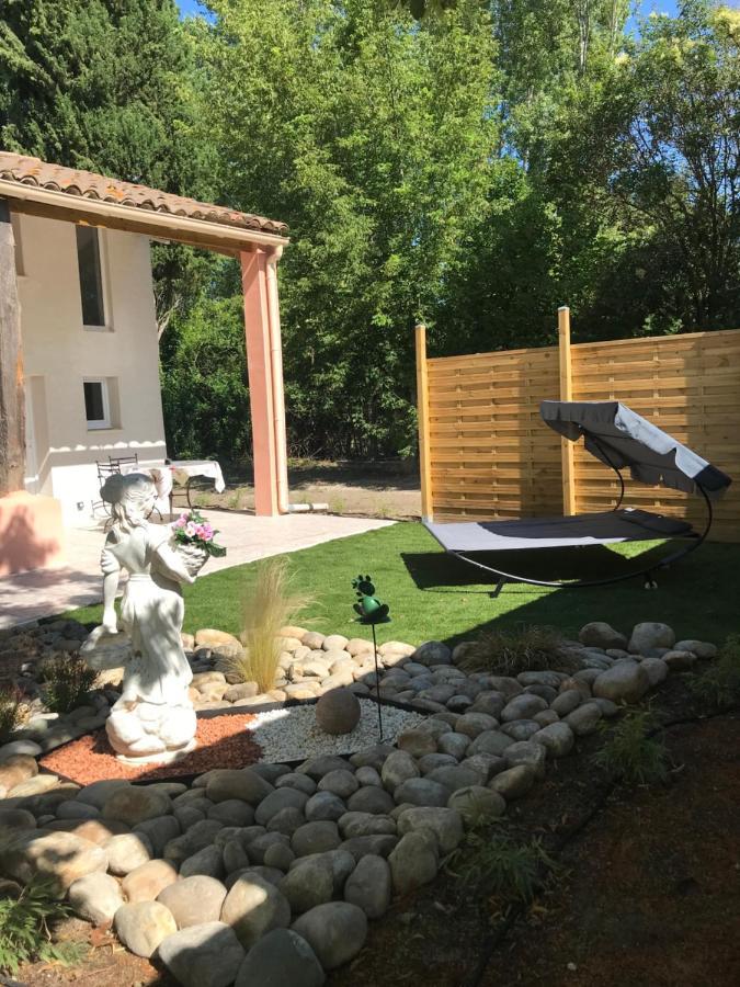 Maison 4 Etoiles Et Studio 3 Etoiles Independants Avec Piscine LʼIsle-sur-la-Sorgue Exteriör bild