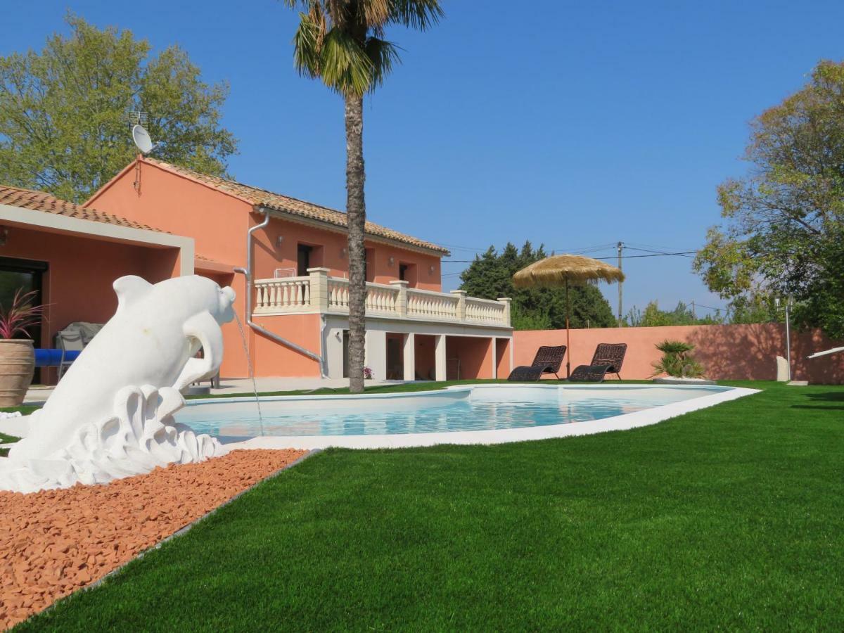 Maison 4 Etoiles Et Studio 3 Etoiles Independants Avec Piscine LʼIsle-sur-la-Sorgue Exteriör bild